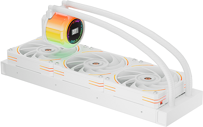 Система жидкостного охлаждения для процессора 1stPlayer CC 360 White (CC-360-WH)