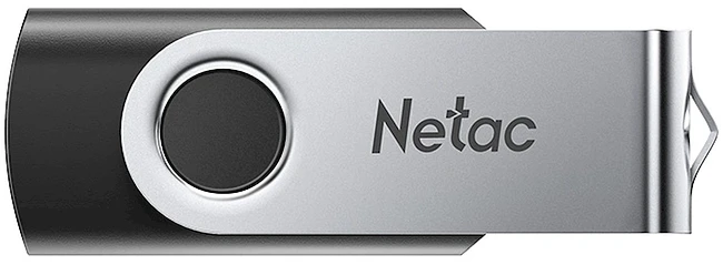 USB Flash-накопитель Netac U505 4GB черный/серебристый (NT03U505N-004G-20BK)