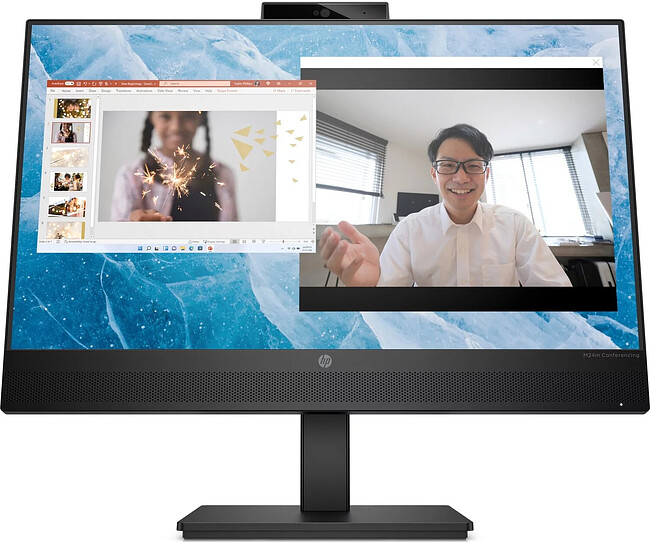 Монитор HP M24m серебристый (678U5AS)