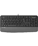Клавиатура A4Tech Fstyler FK20 серый