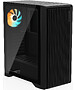 Корпус Gigabyte C103 Glass Global без БП черный (28300-C103B-1CRR)