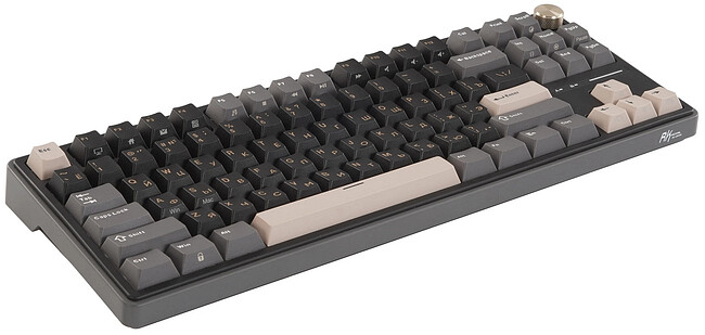 Клавиатура Royal Kludge RK R87 Pro Cream switch/Phantom