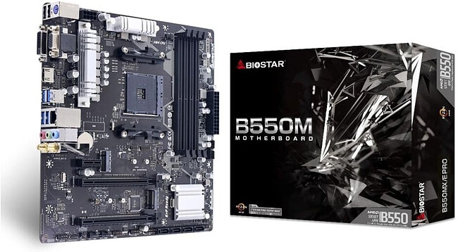 Материнская плата Biostar B550MX E Pro DDR4
