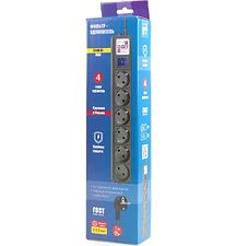 Сетевой фильтр Power Cube SPG6-B2 черный
