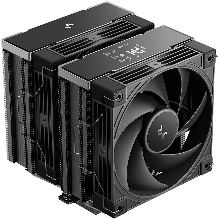Кулер для процессора DeepCool AK620 G2 Digital NYX черный (R-AK620G2-BKNNMN-GJD-1) + термопаста DeepCool DS9 3.5г (R-DS9-GY035C-G)