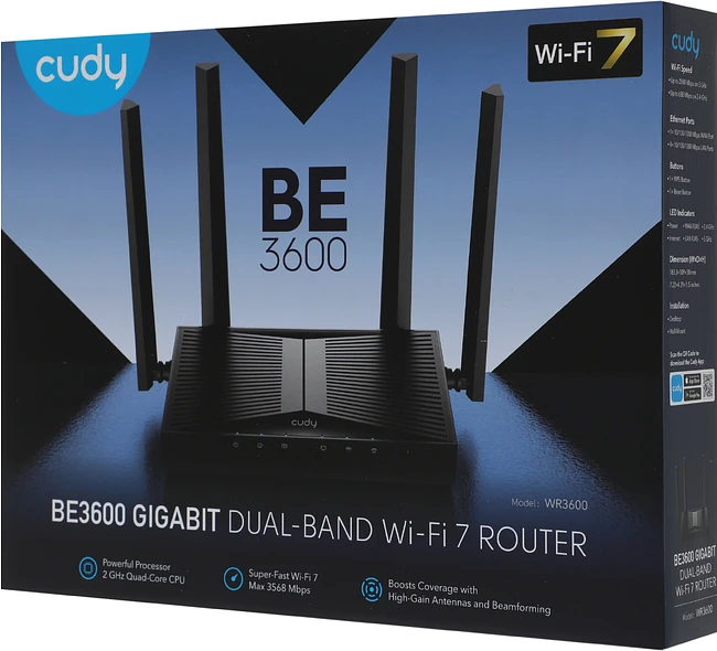 Маршрутизатор Cudy WR3600