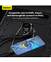 Автомобильное зарядное Baseus Enjoyment Retractable 2-in-1+C 33W Black (C00035500111-00)