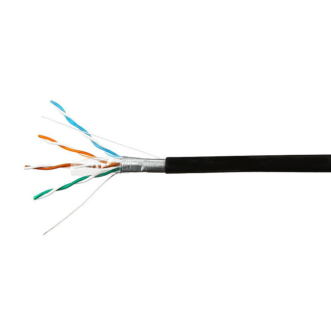 Кабель витая пара SkyNet CSL-FTP-4-CU/100 серый