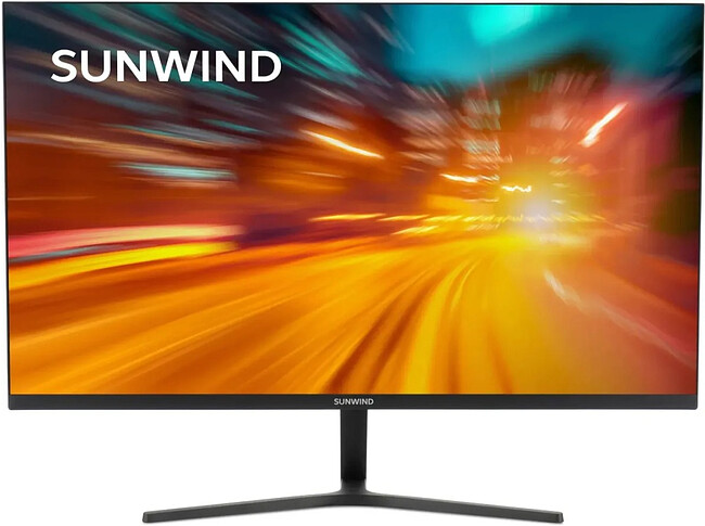 Монитор SunWind SM-24FI401 черный (SM24SG01) Монитор SunWind SM-24FI401 черный (SM24SG01)