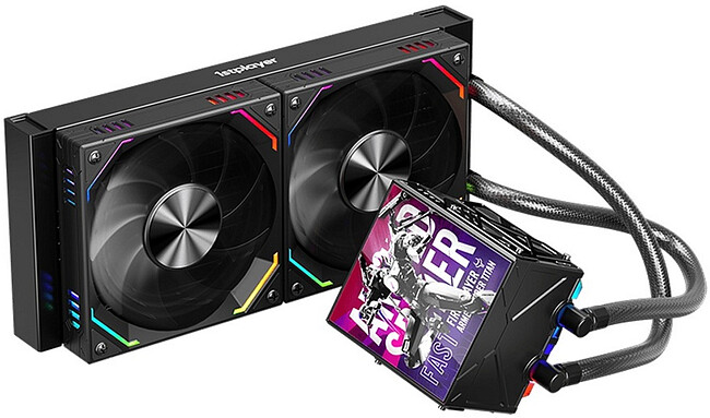 Система жидкостного охлаждения для процессора 1stPlayer FT-240 Black (FT-240-BK)