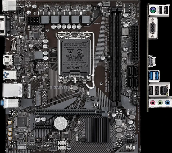 Материнская плата GigaByte H610M H V2 rev. 1.0