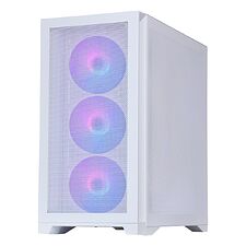Корпус HAFF Glory Mini Air mATX без БП White