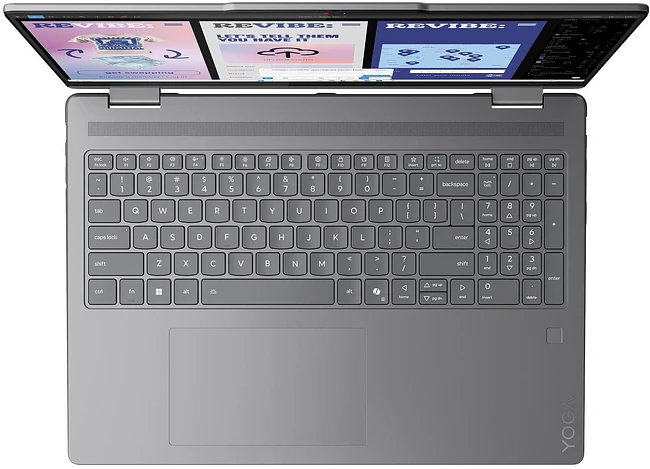 Ноутбук Lenovo Yoga 7 2-in-1 16ILL10 Luna Grey (83JT0028RK)