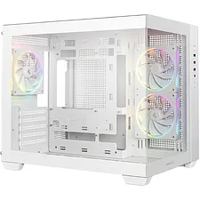 Корпус DeepCool CG330 3F WH mATX без БП белый (R-CG330-WHNGM3-G)