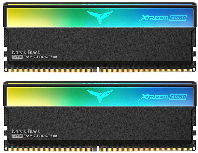 Оперативная память Team Group T-Force Xtreem ARGB 64Gb DDR5 (FF9D564G6400HC32ADC01)