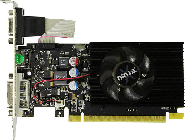 Видеокарта Sinotex Ninja GeForce GT 220 1GB DDR3 (NK22NP013F)