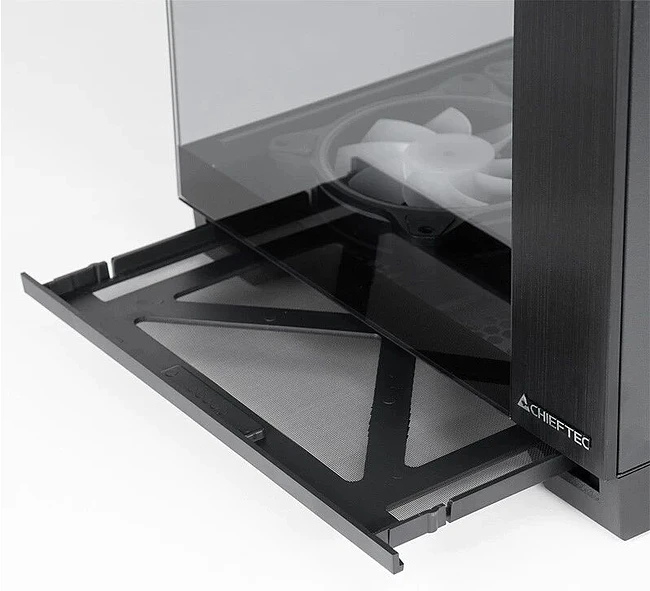 Корпус Chieftec Visio без БП черный (GM-30B-TG-OP)