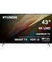 Телевизор Hyundai H-LED43BU7009 черный/черный