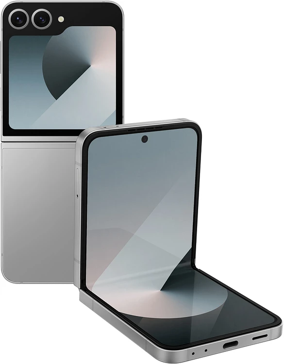 Смартфон Samsung Galaxy Z Flip6 12GB/512GB Silver Shadow (SM-F741BZSHCAU)
