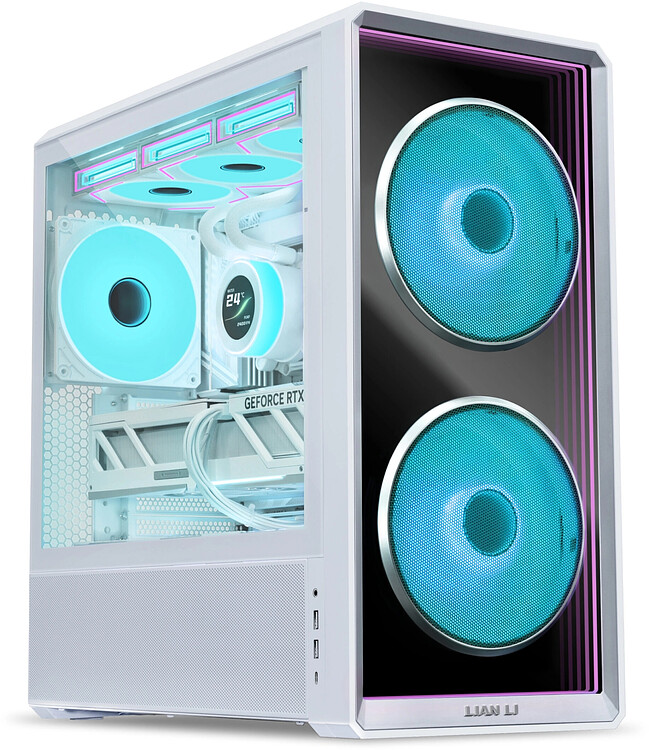 Корпус Lian-Li Lancool 217 Inf без БП белый (G99.LAN217INFW.10R)