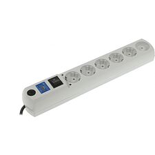 Сетевой фильтр Most HV6 5м белый (HV6 5М БЕЛ)