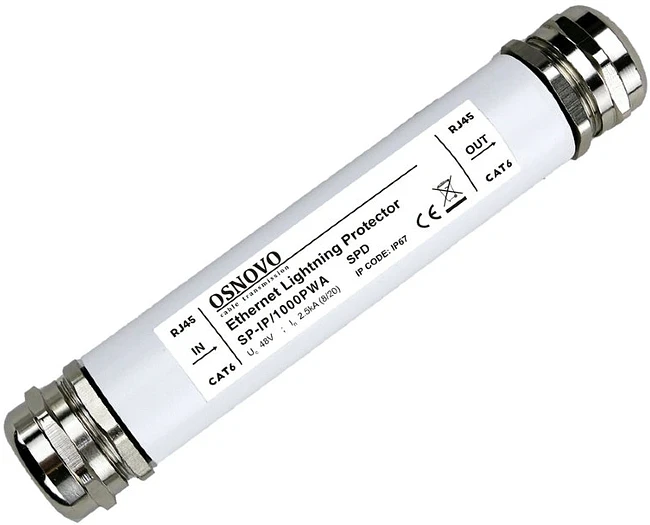 Грозозащита Osnovo SP-IP/1000PWA