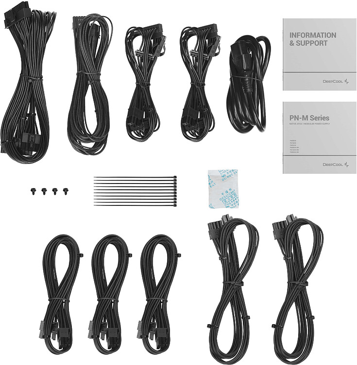 Блок питания DeepCool PN650M 650W Black (R-PN650M-FC0B-EU)