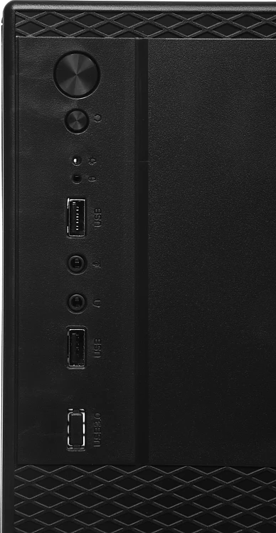 Корпус Accord ACC-1605B без БП черный