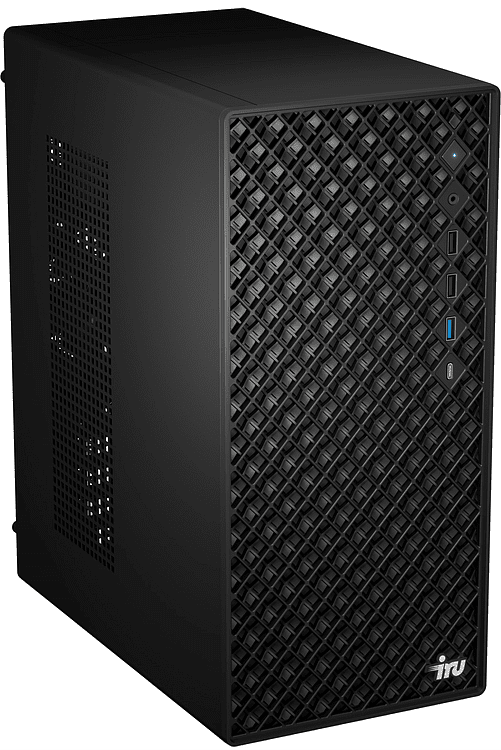 Компьютер IRU Tactio 520B6SB черный (2116603)