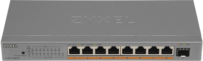 Коммутатор Zyxel XMG-108HP-EU0101F