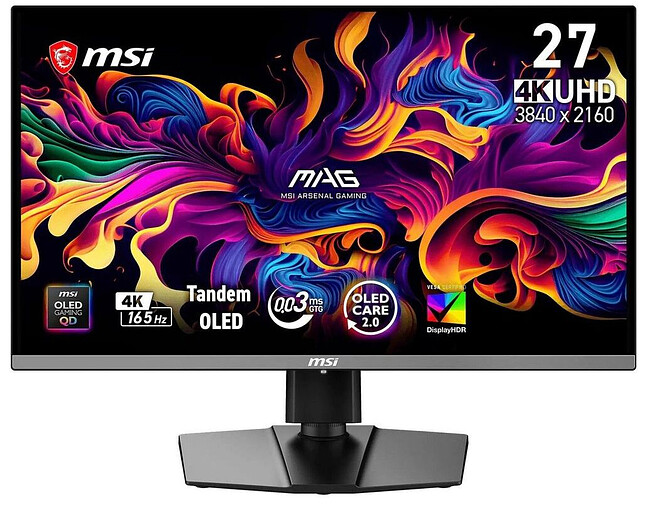 Монитор MSI MAG 272UP Black (9S6-3CD79A-096)