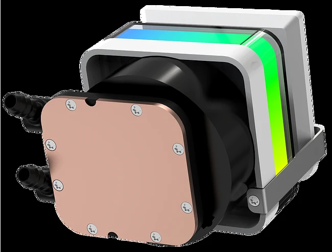 Система жидкостного охлаждения для процессора Ocypus Sigma L24 Pro WH White (Sigma-L24-WH2ANWL00P-GL)