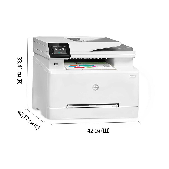 МФУ HP Color LaserJet Pro MFP M283fdw (7KW75A#B19)