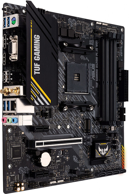 Материнская плата ASUS TUF Gaming A520M-Plus WiFi (90MB17F0-M0EAY0)