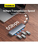 USB-хаб Baseus BS-OH080 Space Grey (B0005280B811-01)