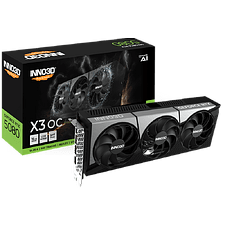 Видеокарта Inno3D RTX 5080 X3 OC 16G D7 (N50803-16D7X-17603930) Видеокарта Inno3D RTX 5080 X3 OC 16G D7 (N50803-16D7X-17603930)