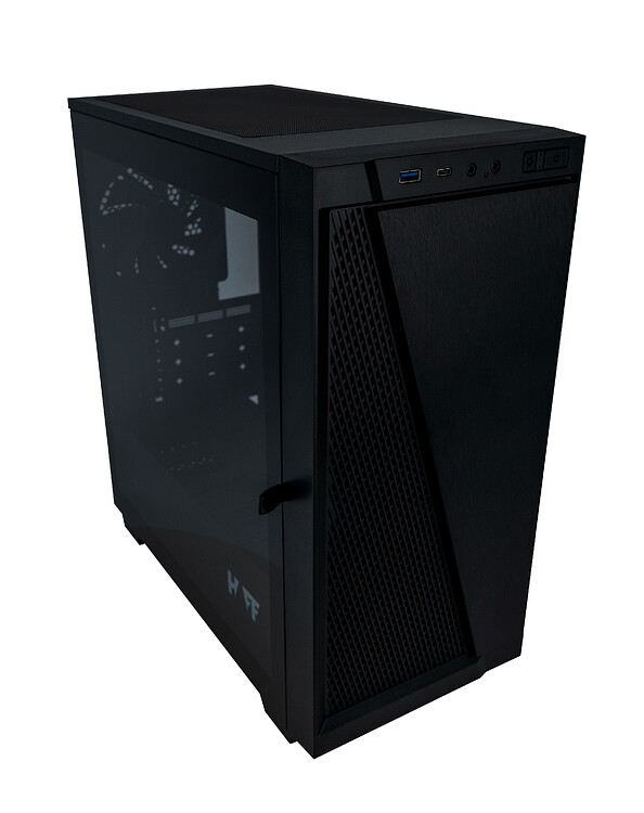 Корпус HAFF Bind mATX без БП черный