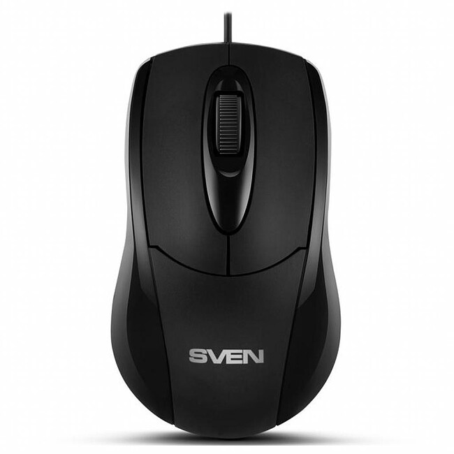 Мышь Sven RX-110 USB+PS/2 черный (SV-016678)