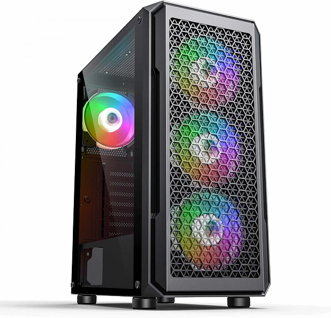 Корпус Accord 3338 черный без БП (ACC-3338)