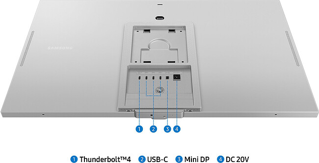 Монитор Samsung ViewFinity S9 S27C902PAI серебристый (LS27C902PAIXCI)