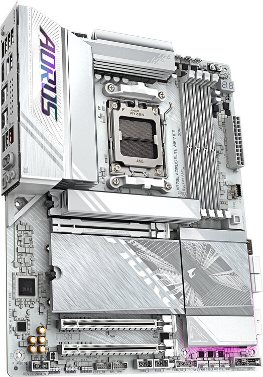 Материнская плата Gigabyte X870E Aorus Elite WIFI7 Ice rev. 1.3