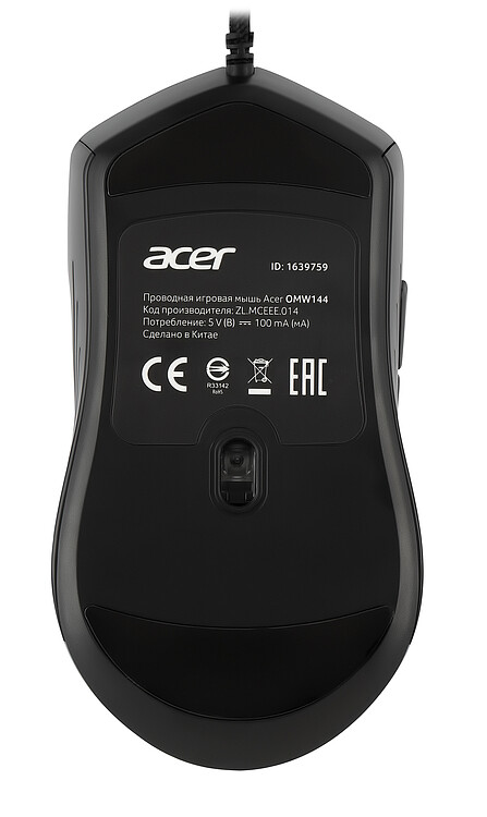 Мышь Acer OMW144 черный (ZL.MCEEE.014)