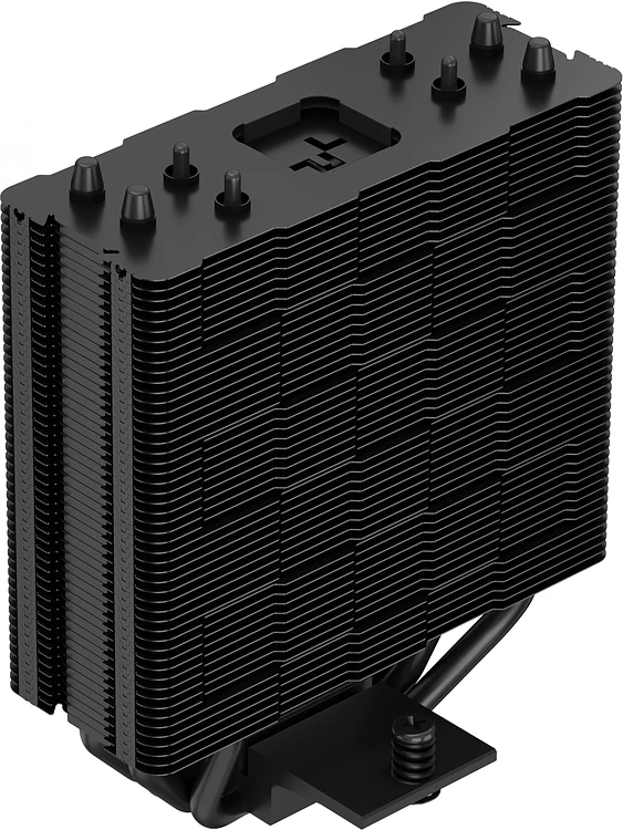 Кулер для процессора DeepCool AG400 BK ARGB BULK черный (R-AG400-BKANMC-BP-NA-2)