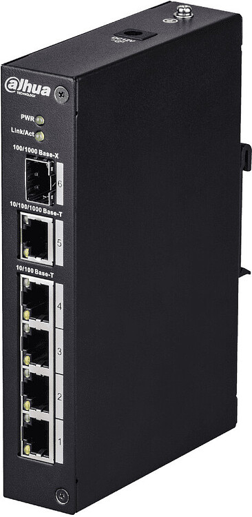 Коммутатор Dahua DH-PFS3106-4T Коммутатор Dahua DH-PFS3106-4T