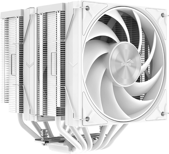 Кулер для процессора Sama A60W белый (A60-WHWNNXOX-G)