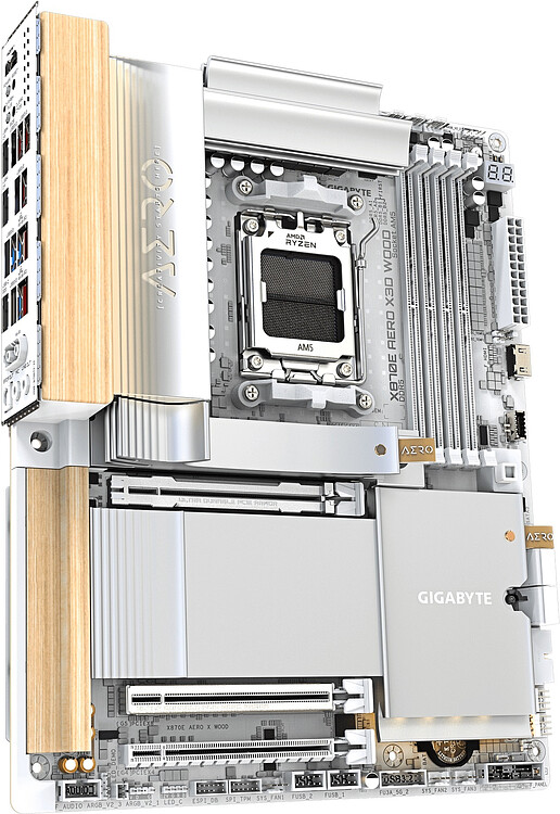 Материнская плата GigaByte X870E Aero X3D Wood rev. 1.0