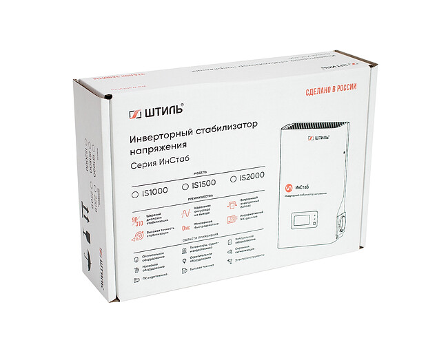 Стабилизатор напряжения Штиль ИнСтаб белый (IS2000)