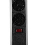 Разветвитель Premier PX/BL-VRT-3R-2USB-GRE серый