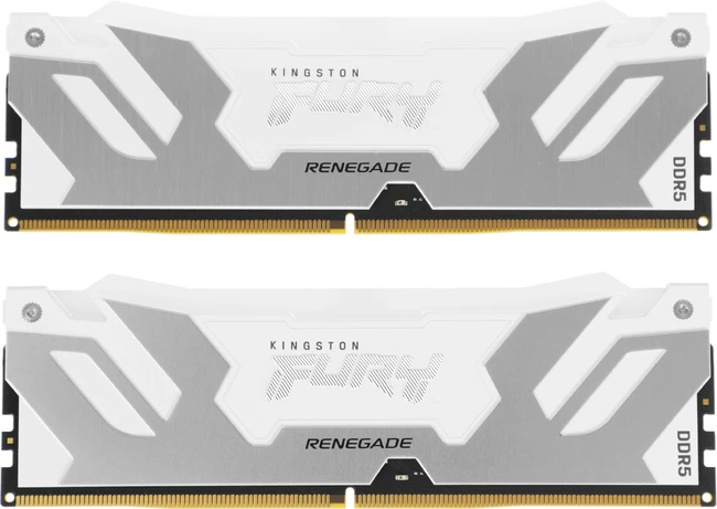 Оперативная память Kingston Fury Renegade White RGB 32Gb DDR5 (KF564C32RWAK2-32)
