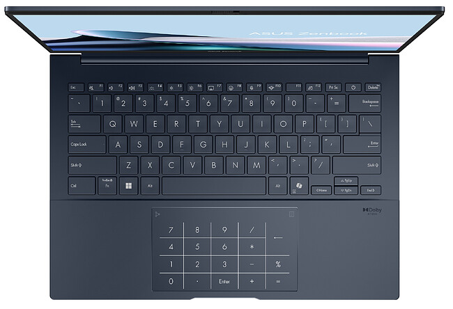 Ноутбук ASUS Zenbook 14 UX3405CA-QD1706W Ponder Blue (90NB14W1-M02F80)